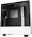 Front. NZXT - H510 Compact ATX Mid-Tower Case with Tempered Glass - Matte White.
