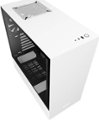 Alt View Zoom 11. NZXT - H510 Compact ATX Mid-Tower Case with Tempered Glass - Matte White.