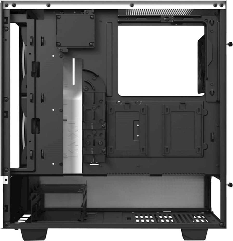 NZXT H510 Elite Mid-tower Case (Matte White) + Corsair RM850 Power