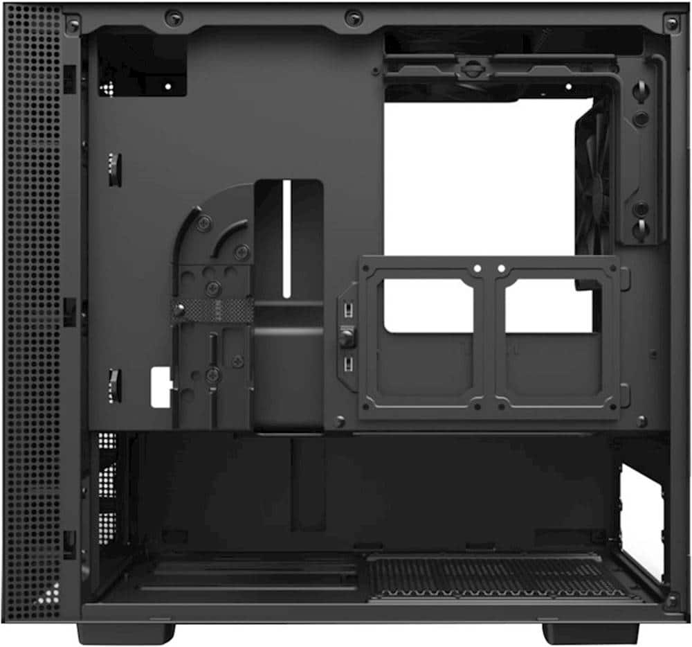 Best Buy: NZXT H210 Mini ITX Tower Case with Tempered Glass Matte Black ...