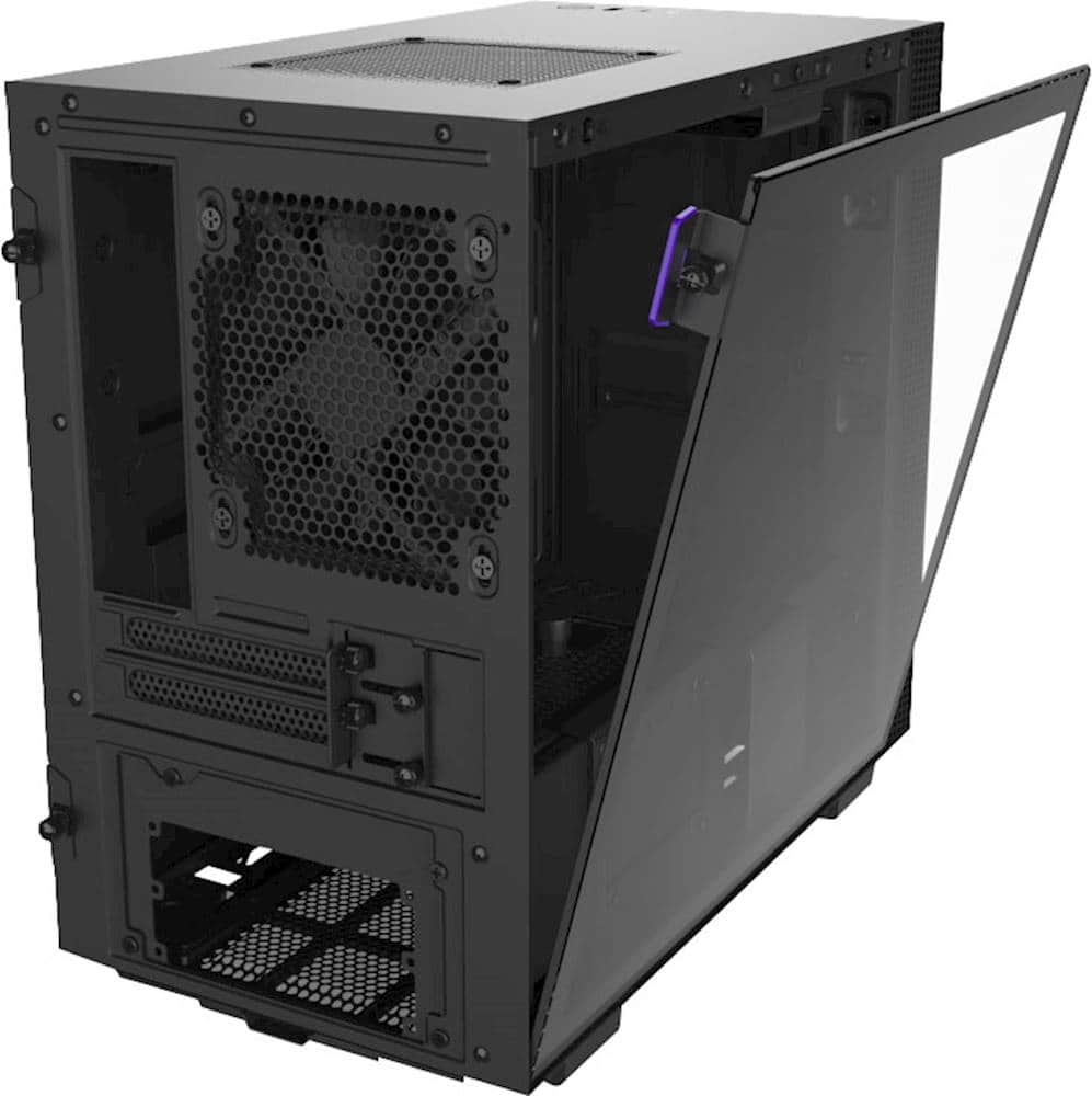 Best Buy: NZXT H210 Mini ITX Tower Case with Tempered Glass Matte 