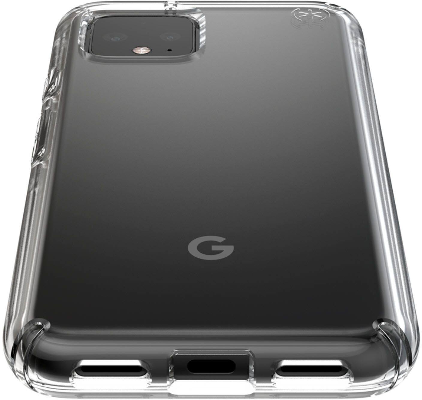 Best Buy Speck Presidio STAY CLEAR Hard Shell Case for Google Pixel 4