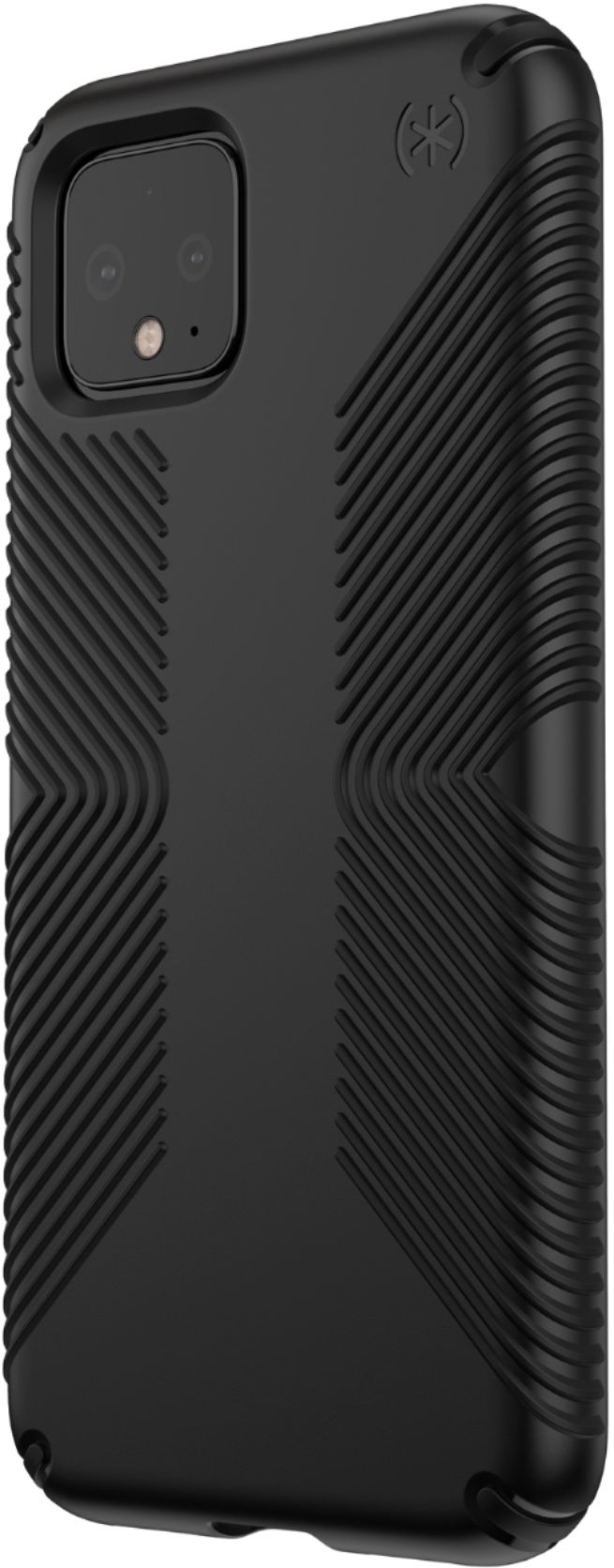 Angle View: Speck - Presidio GRIP Case for Google Pixel 4 - Black