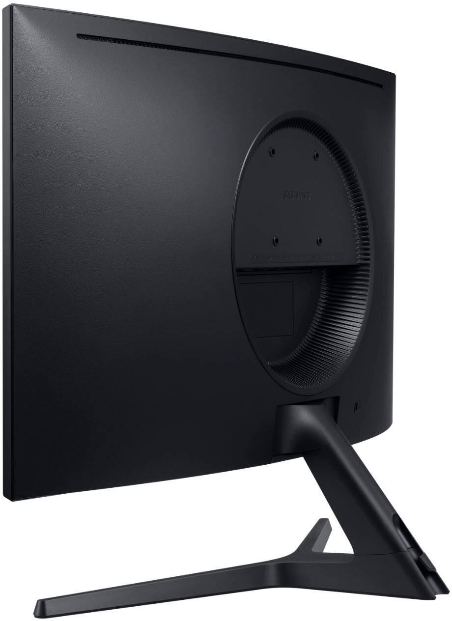 Alt View 16. Samsung - 27” Odyssey Gaming CRG5 Series LED Curved 240Hz FHD Monitor with G-SYNC Compatibility - Dark Blue/Gray.