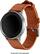 Alt View 12. Platinum™ - Leather Watch Band for Samsung Galaxy Watch, Galaxy Watch3, Galaxy Watch4, Galaxy Active, and Galaxy Active 2 - Copper.