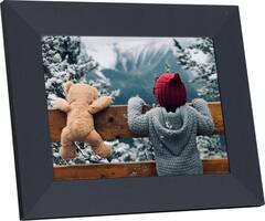 Aura - Sawyer 9.7" LCD Wi-Fi Digital Photo Frame - Shale - Angle_Zoom