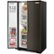 Alt View Zoom 14. KitchenAid - 22.6 Cu. Ft. Side-by-Side Counter-Depth Refrigerator - Black stainless steel.