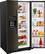 Alt View 19. KitchenAid - 24.8 Cu. Ft. Side-by-Side Refrigerator - Black Stainless Steel.
