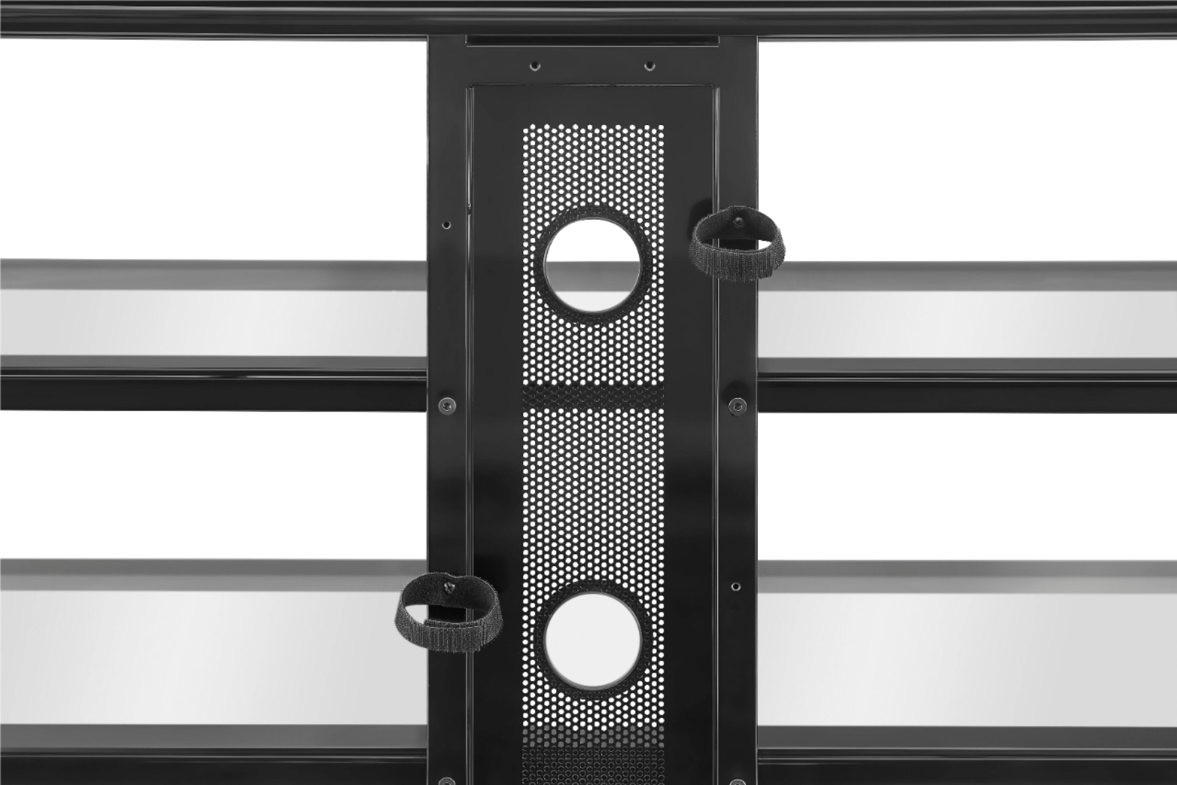 Best Buy Insignia™ TV Stand for Most TVs Up to 75" Black NSHF2005