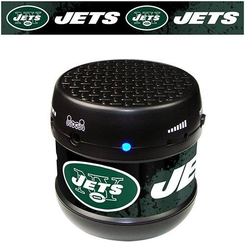 Front Standard. Team ProMark - New York Jets Shock Wave Speaker.