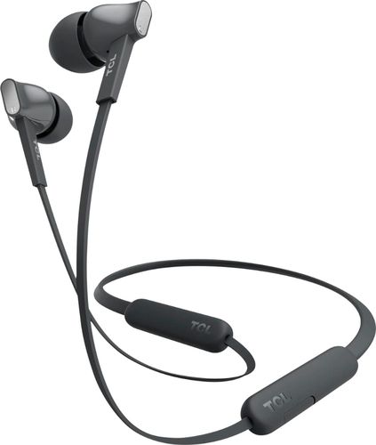 TCL - MTRO100BT Wireless In-Ear Headphones - Shadow Black