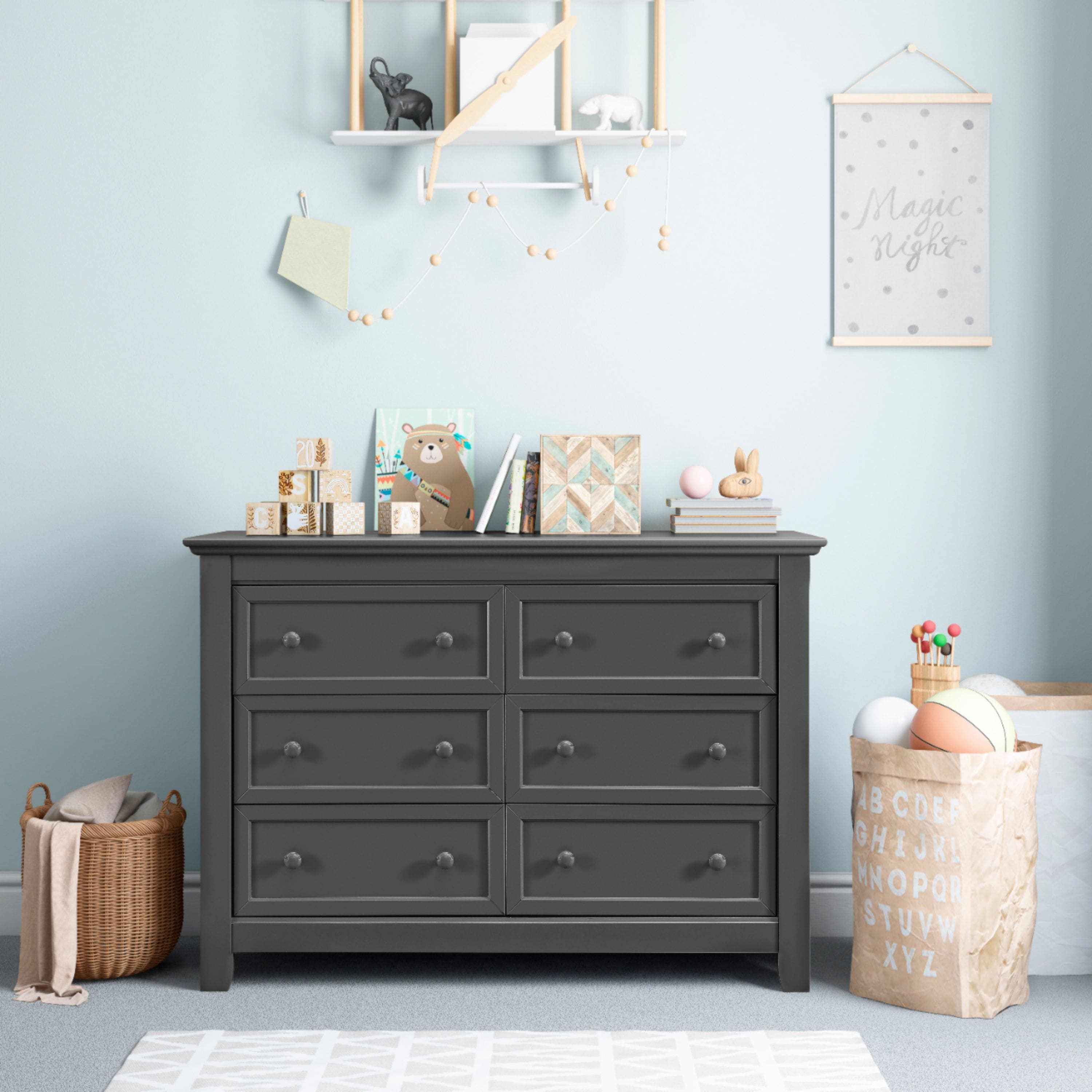 Baby relax tia 6 drawer sale dresser