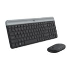 Logitech MK540 Full-size Advanced Wireless Membrane Keyboard and Mouse  Combo for PC Black 920-008671 - Best Buy