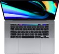 Alt View Zoom 11. Apple - MacBook Pro - 16" Display with Touch Bar - Intel Core i7 - 16GB Memory - AMD Radeon Pro 5300M - 512GB SSD - Space Gray.