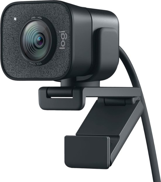 De kamer schoonmaken Fonkeling Koel Logitech StreamCam Plus 1080 Webcam for Live Streaming and Content Creation  Graphite 960-001280 - Best Buy