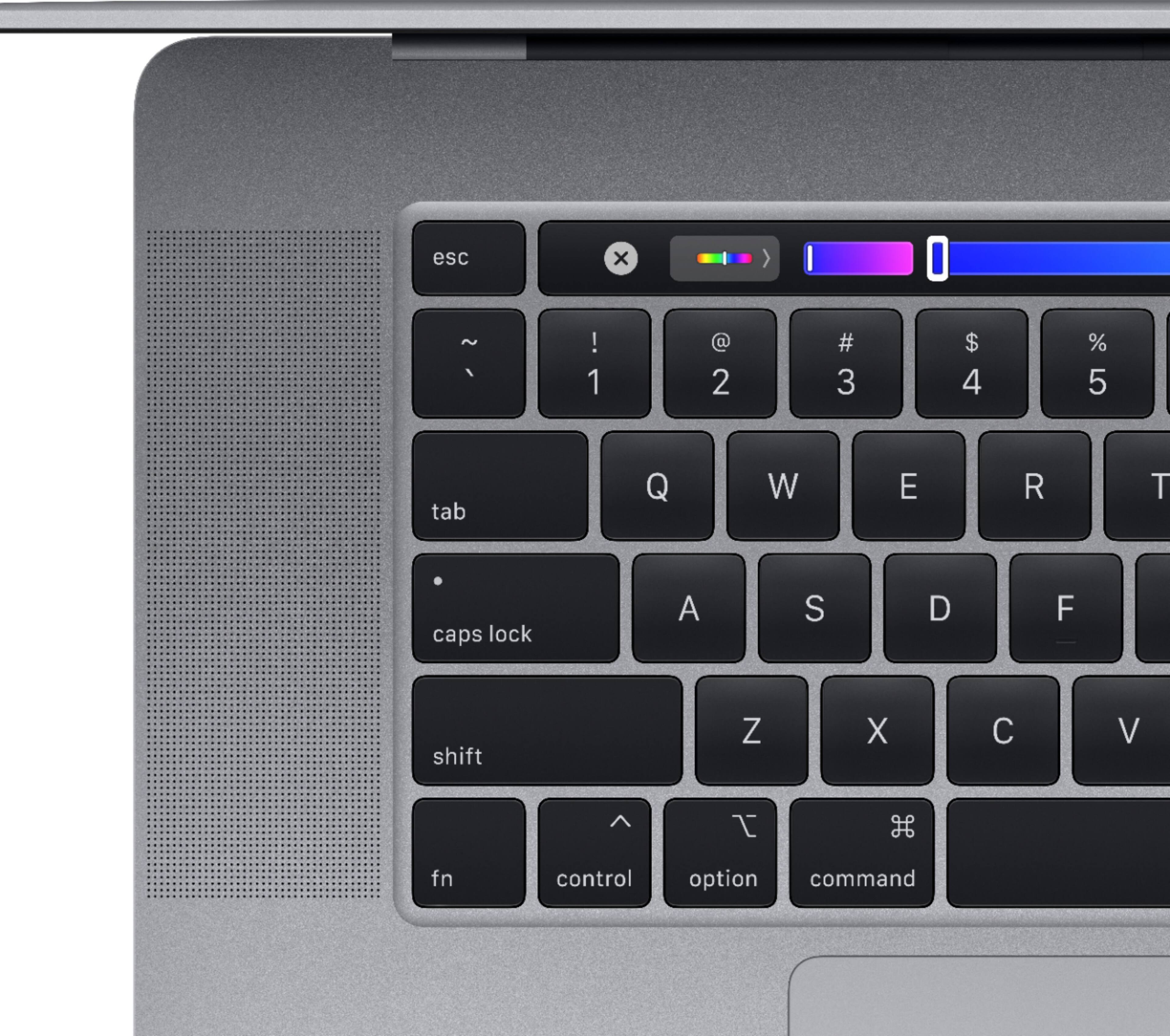 Alt View 12. Apple - MacBook Pro - 16" Display with Touch Bar - Intel Core i9 - 16GB Memory - AMD Radeon Pro 5500M - 1TB SSD - Space Gray.