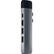 Front. Satechi - Type-C Pro Hub Adapter with Ethernet - 4K HDMI, USB-C PD, Gigabit Ethernet, USB 3.0, Micro SD Card Slot - Space Gray.