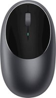 Satechi - M1 Bluetooth Wireless Optical Ambidextrous Mouse - Space Gray - Front_Zoom