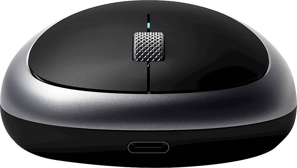Alt View 12. Satechi - M1 Bluetooth Wireless Optical Ambidextrous Mouse - Space Gray.