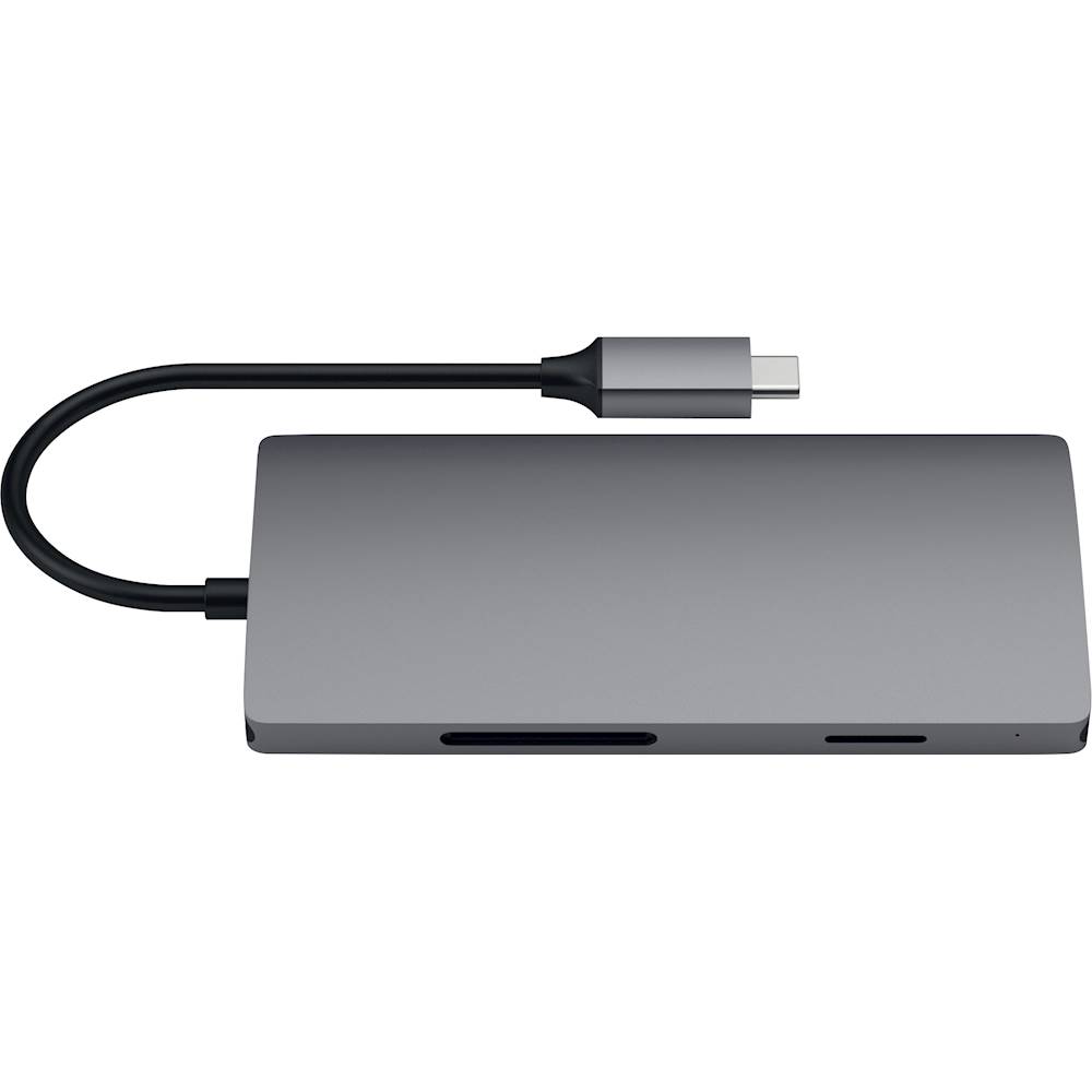 Satechi Type-C Pro Hub Adapter with Ethernet - 4K HDMI, USB-C PD, Gigabit  Ethernet, USB 3.0, Micro SD Card Slot - for M2/ M1 MacBook Pro/Air (Space  Gray) : : Computers 