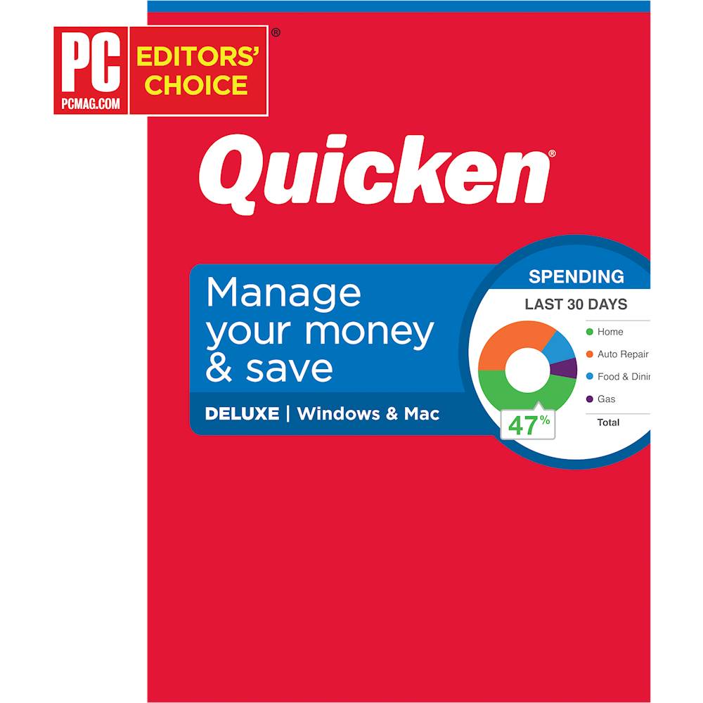 Quicken - Deluxe Personal Finance (1-Year Subscription)