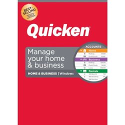 Quicken - Home & Business Personal Finance (1-Year Subscription) - Windows - Front_Zoom