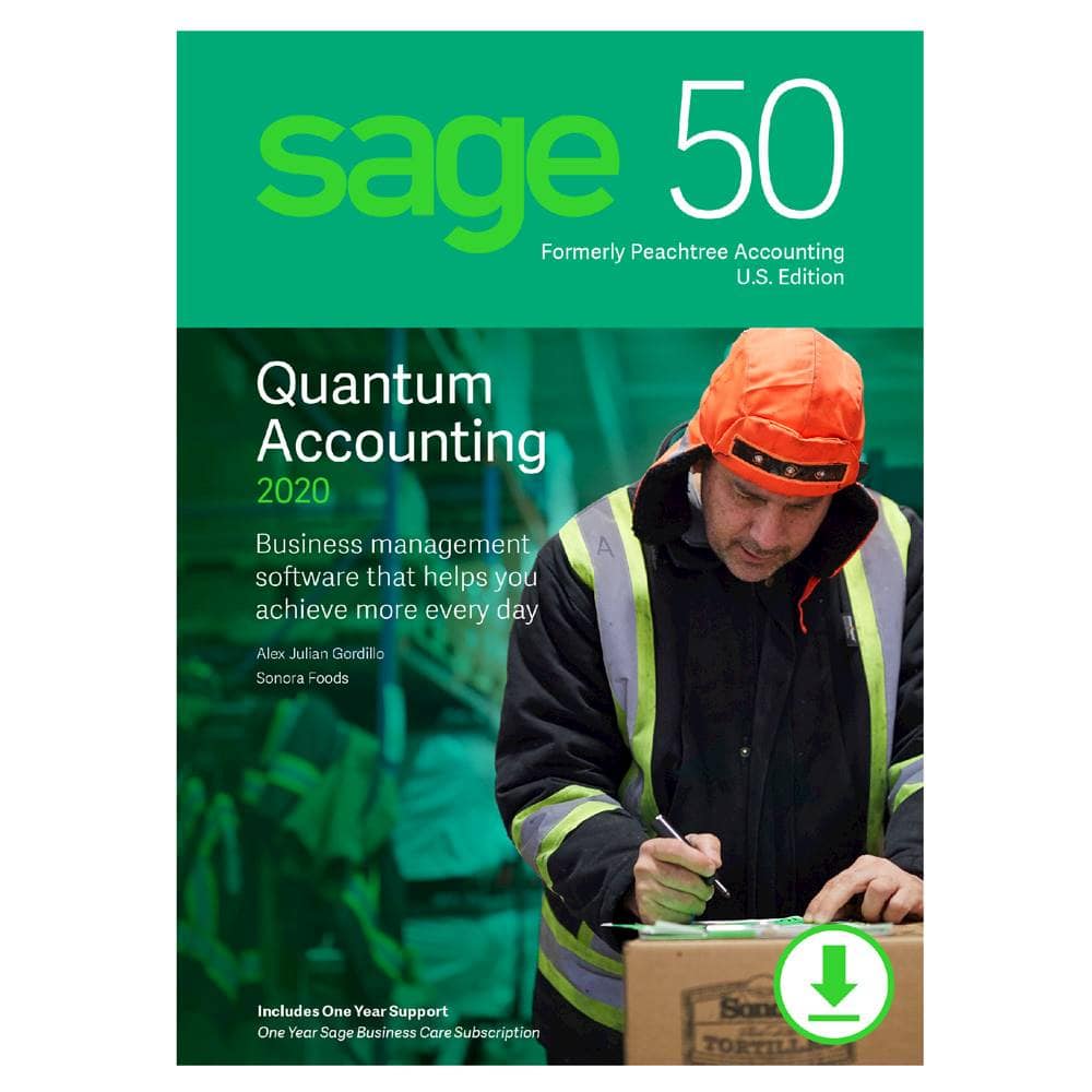 Best Buy: Sage 50 Quantum Accounting 2020 (1 User) [digital 