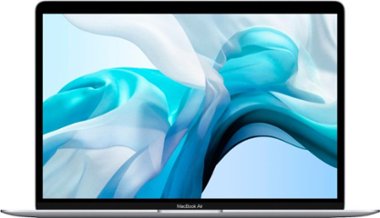 Apple - MacBook Air 13.3" Laptop with Touch ID - Intel Core i3 - 8GB Memory - 256GB Solid State Drive - Silver - Front_Zoom