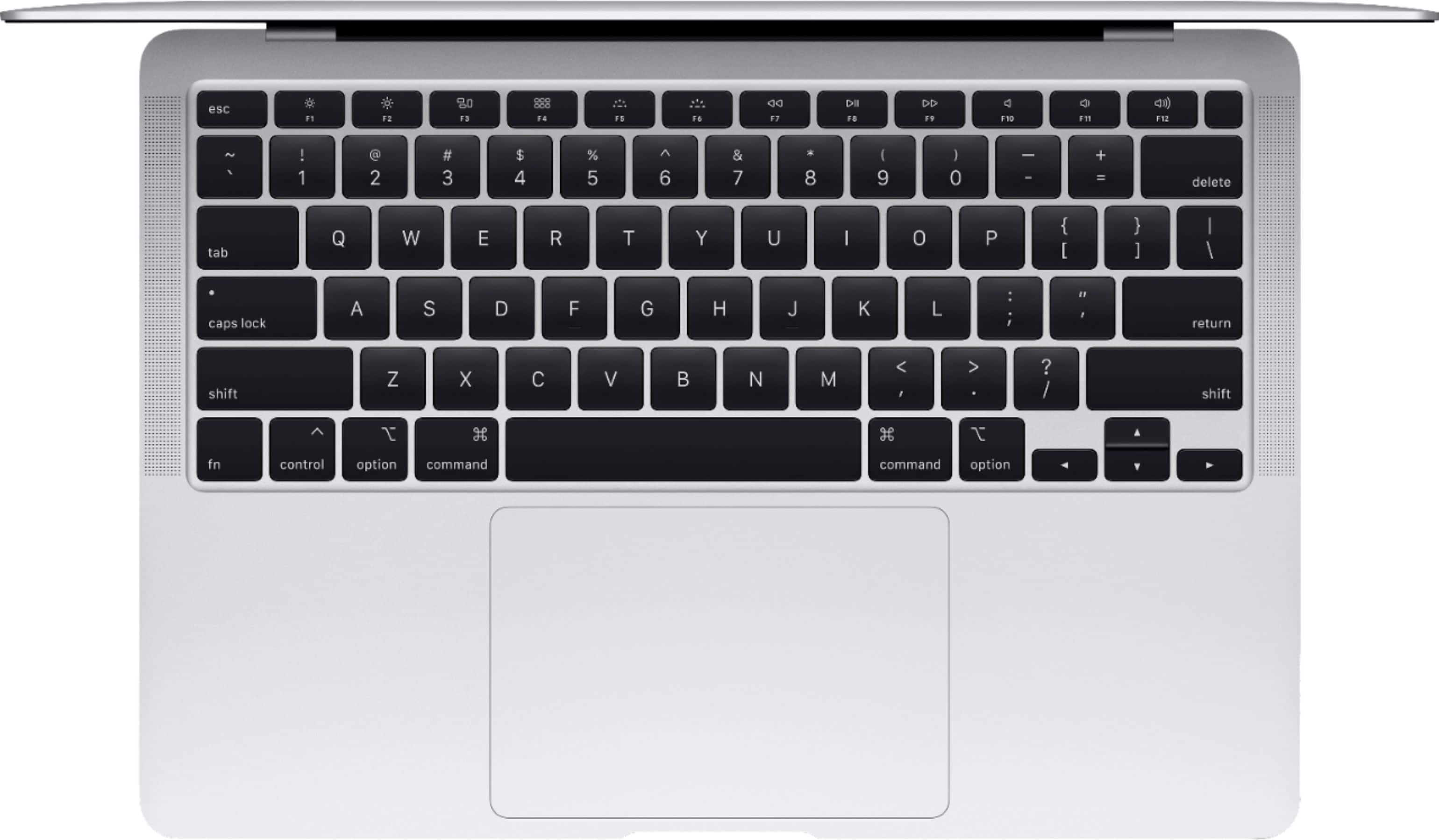 Alt View 11. Apple - MacBook Air 13.3" Laptop with Touch ID - Intel Core i3 - 8GB Memory - 256GB Solid State Drive - Silver.