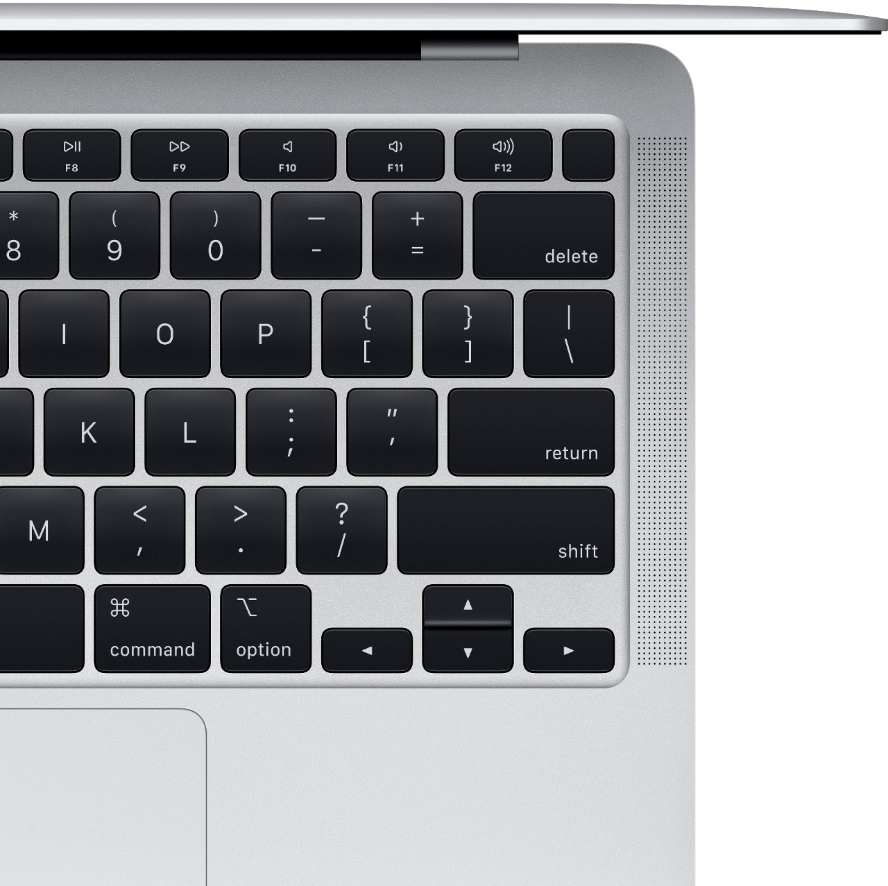 Alt View 12. Apple - MacBook Air 13.3" Laptop with Touch ID - Intel Core i3 - 8GB Memory - 256GB Solid State Drive - Silver.