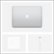 Alt View Zoom 15. Apple - MacBook Air 13.3" Laptop with Touch ID - Intel Core i3 - 8GB Memory - 256GB Solid State Drive - Silver.
