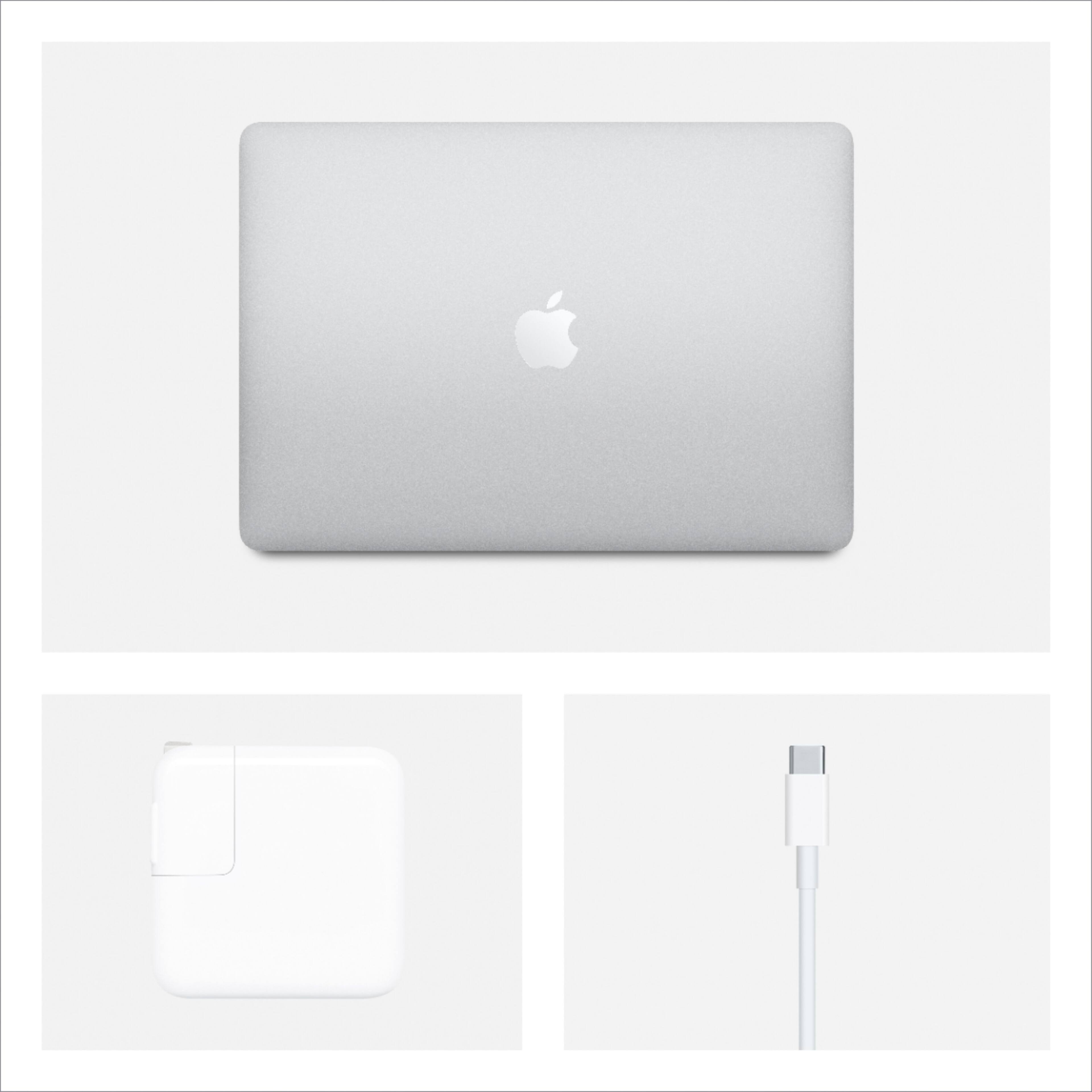 Alt View 15. Apple - MacBook Air 13.3" Laptop with Touch ID - Intel Core i3 - 8GB Memory - 256GB Solid State Drive - Silver.