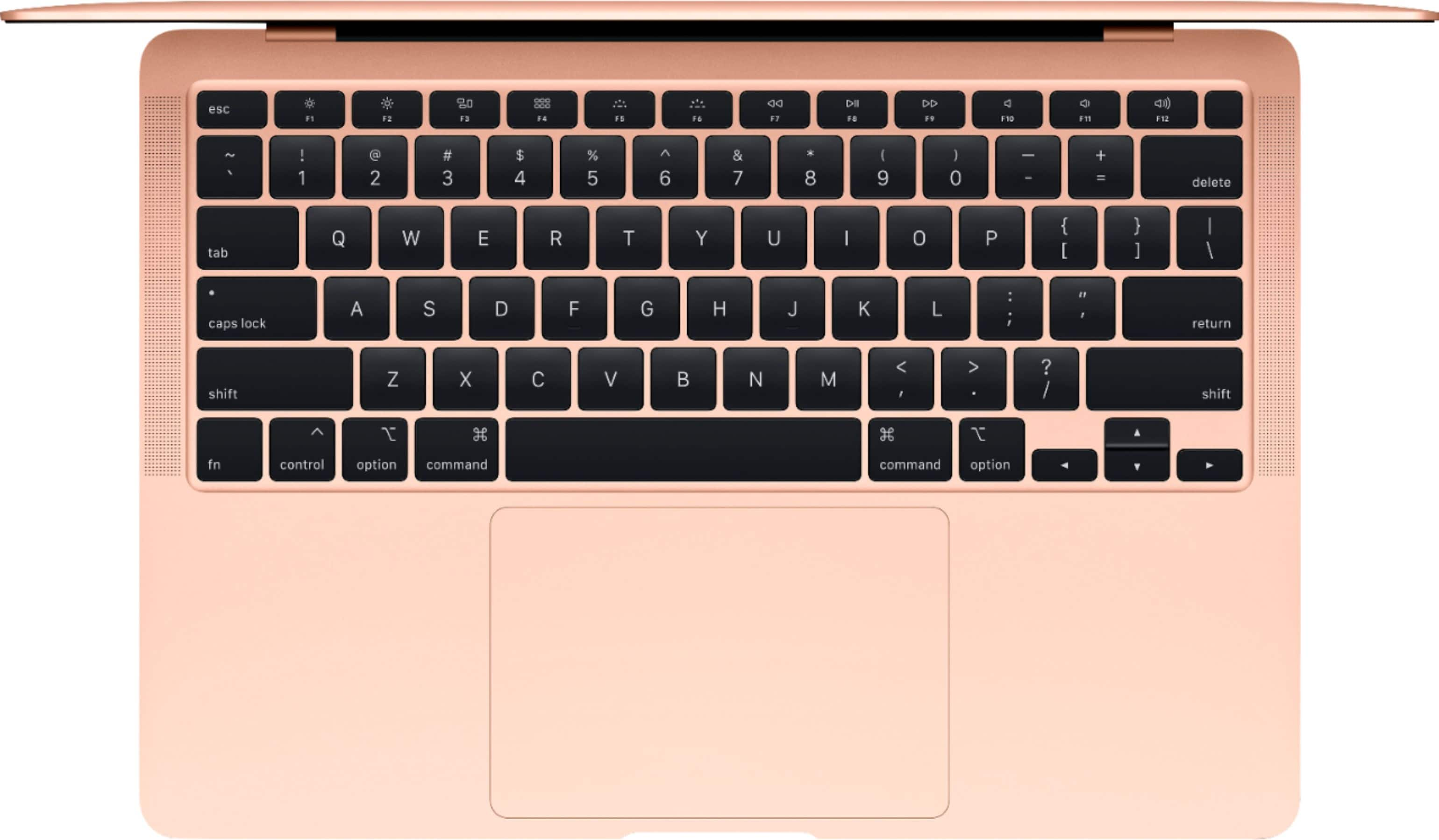 rose gold new macbook air