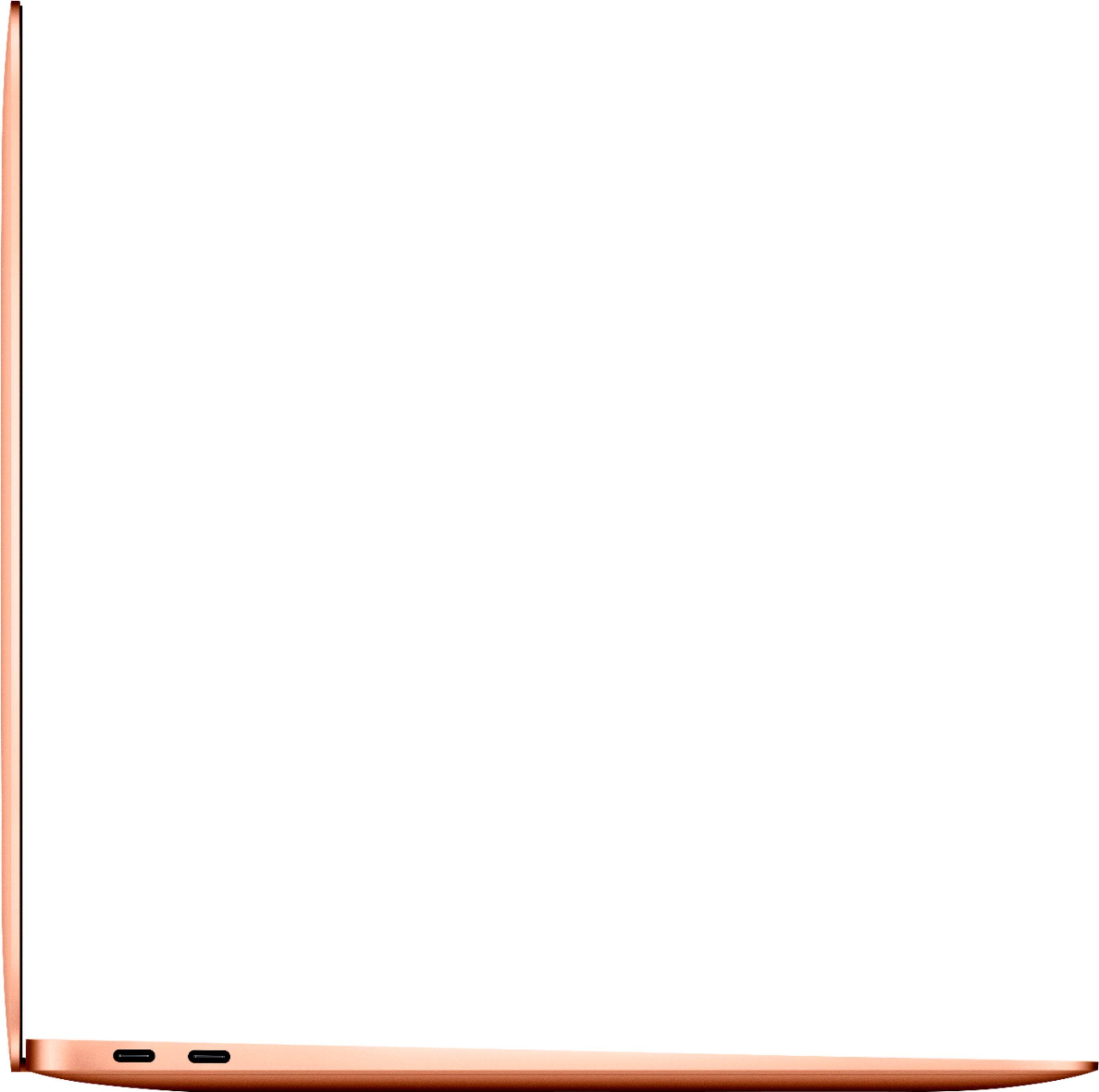 Alt View 13. Apple - MacBook Air 13.3" Laptop with Touch ID - Intel Core i3 - 8GB Memory - 256GB Solid State Drive - Gold.