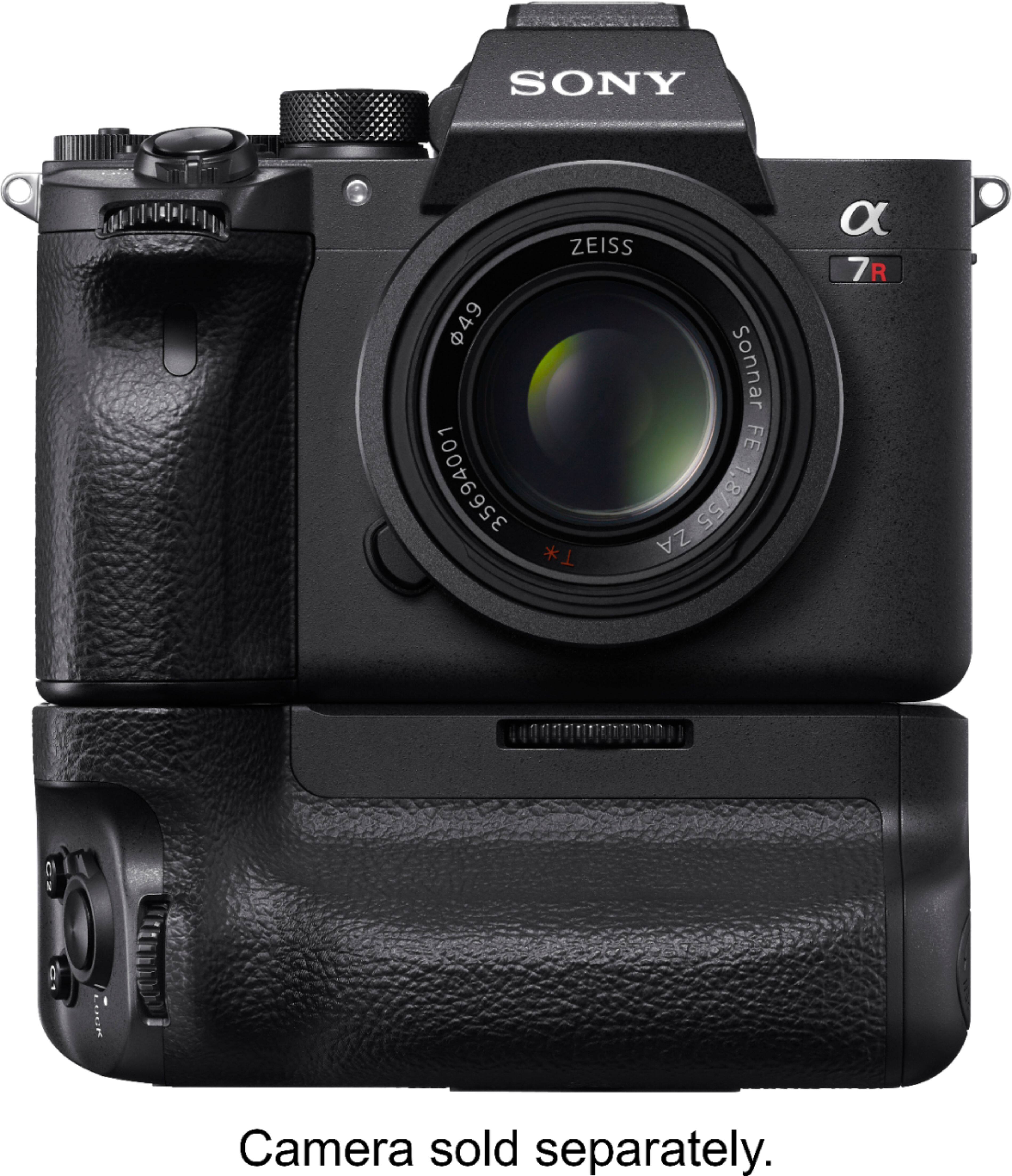 Alt View 13. Sony - VGC4EM Vertical Grip for α7IV, α 7SIII, α1, α9 II, α7R IV and α7R V - Black.