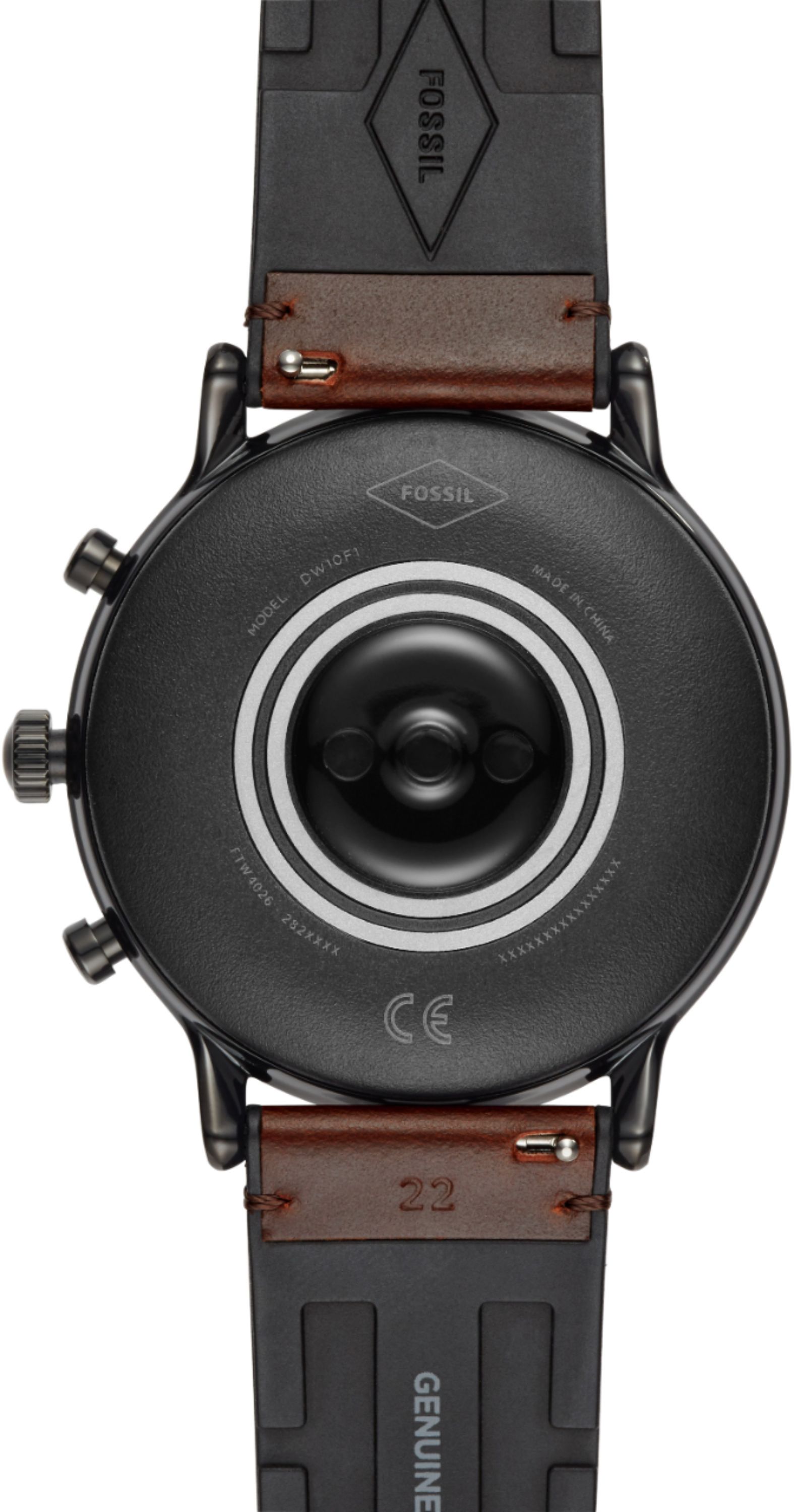 Best Buy: Fossil Gen 5 Smartwatch 44mm Stainless Steel Black with 