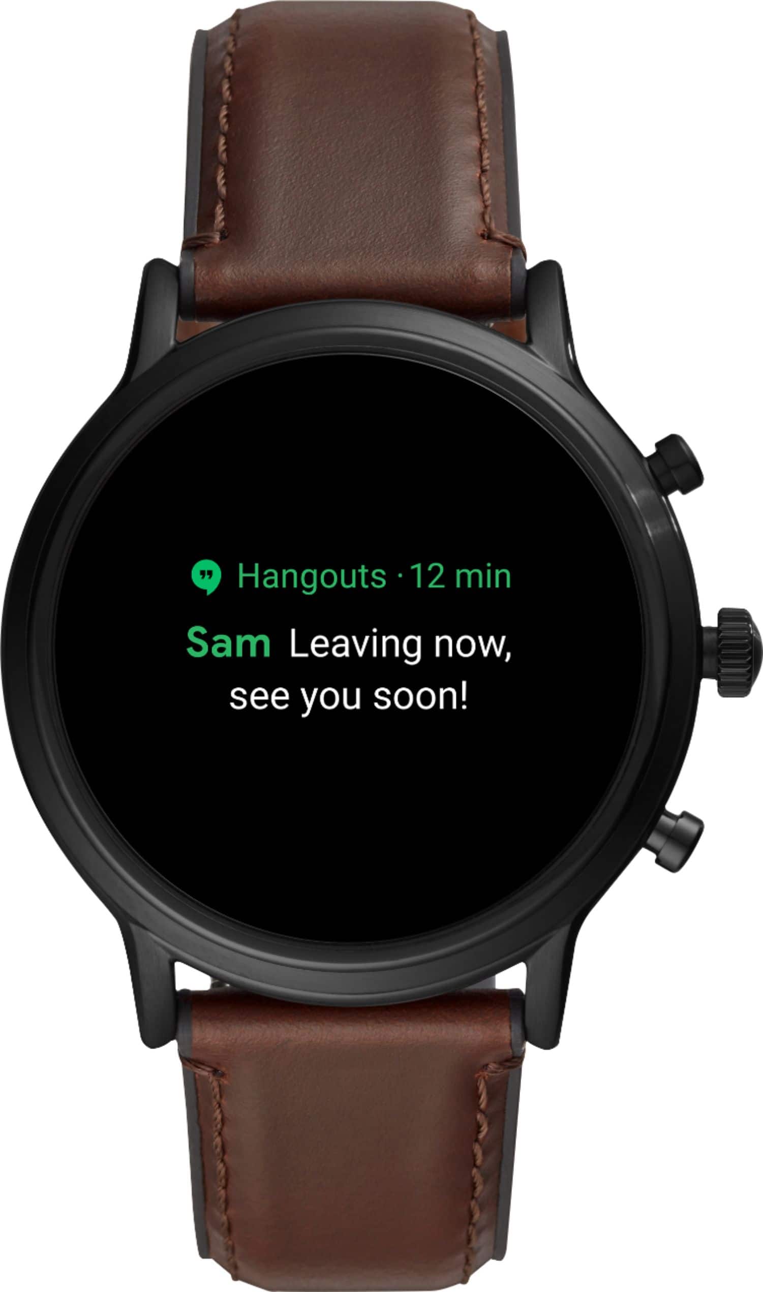 Alt View 14. Fossil - Gen 5 Smartwatch 44mm Stainless Steel.