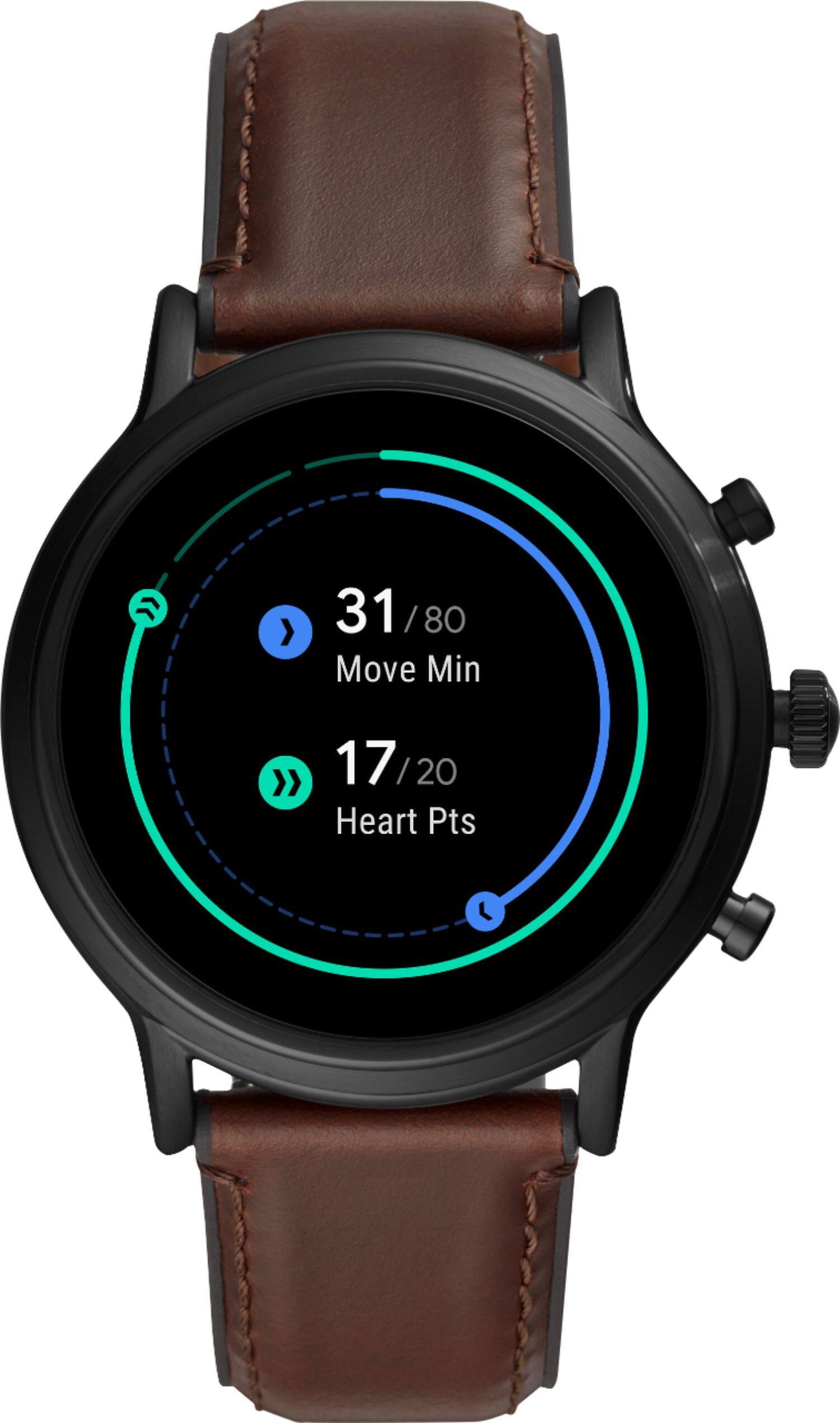 Alt View 16. Fossil - Gen 5 Smartwatch 44mm Stainless Steel.