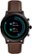 Alt View Zoom 16. Fossil - Gen 5 Smartwatch 44mm Stainless Steel - Black with Brown Leather Band.