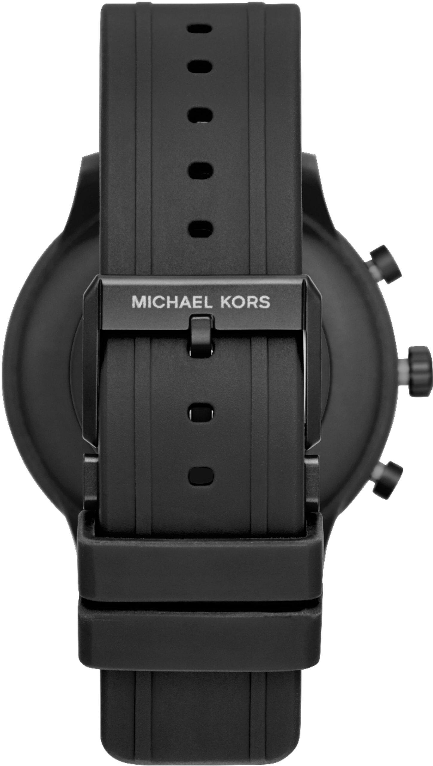 michael kors watch plastic band