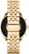 Back Zoom. Michael Kors - Gen 5 Lexington Smartwatch 44mm Stainless Steel - Gold With Gold Band.