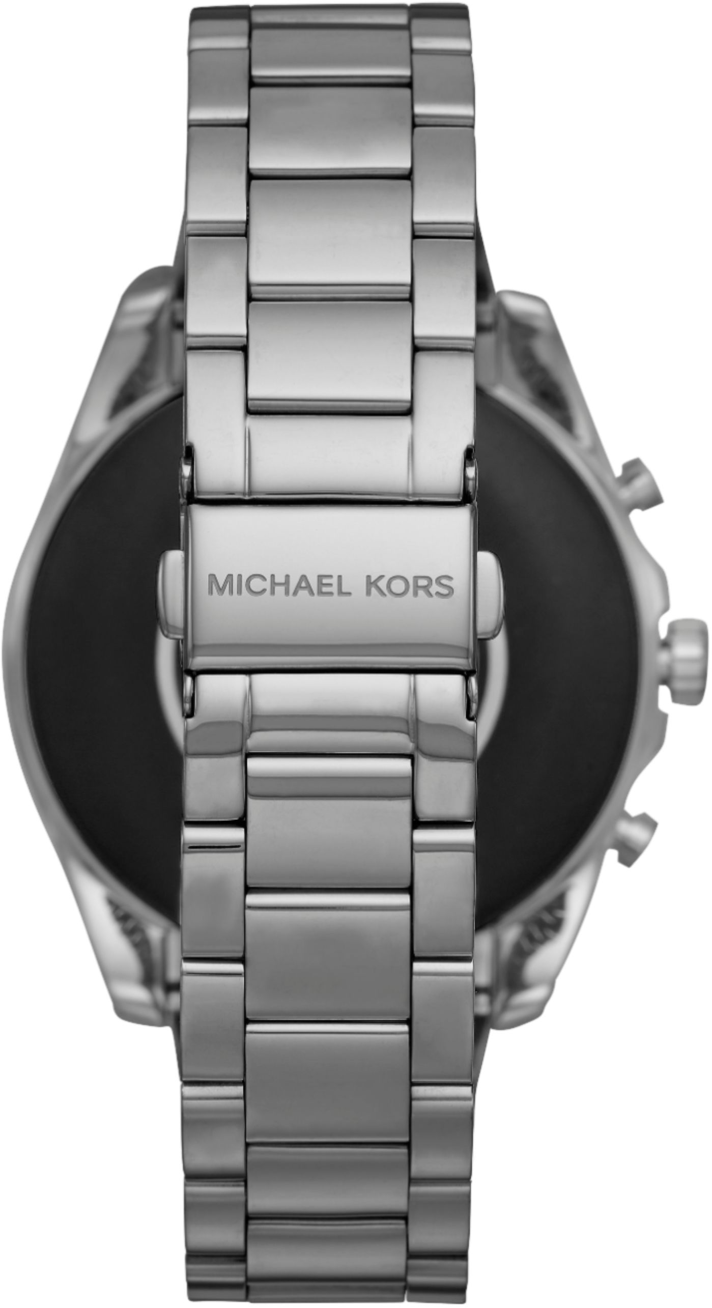 Best Buy: Michael Kors Gen 5 Bradshaw Smartwatch 44mm Stainless Steel Smoke With Smoke Band MKT5087