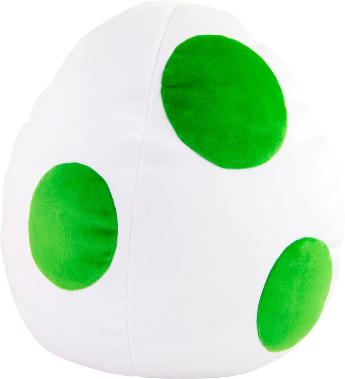 Front. TOMY - Club Mocchi Mocchi - Super Mario Yoshi Egg 15" Mega Plush.