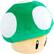 Alt View 12. TOMY - Club Mocchi Mocchi - 15-inch Mario Kart 1-Up Mushroom Mega Plush.