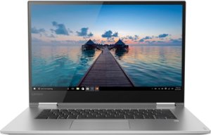 Lenovo - Geek Squad Certified Refurbished Yoga 730 2-in-1 15.6" Laptop - Intel Core i7 - 16GB - GeForce GTX 1050 - 512GB SSD - Platinum - Front_Zoom