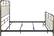 Alt View 11. Walker Edison - Industrial King Metal Pipe Bed Frame - Bronze - Bronze.