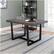 Alt View 12. Walker Edison - Rectangular Rustic Solid Pine Wood Table - Gray.