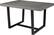 Left. Walker Edison - Rectangular Rustic Solid Pine Wood Table - Gray.