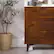 Alt View 17. Walker Edison - Mid Century Modern 3-Drawer Wood Dresser - Walnut.