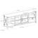 Alt View 11. Walker Edison - Farmhouse TV Stand Cabinet for Most TVs Up to 78" - White Oak.